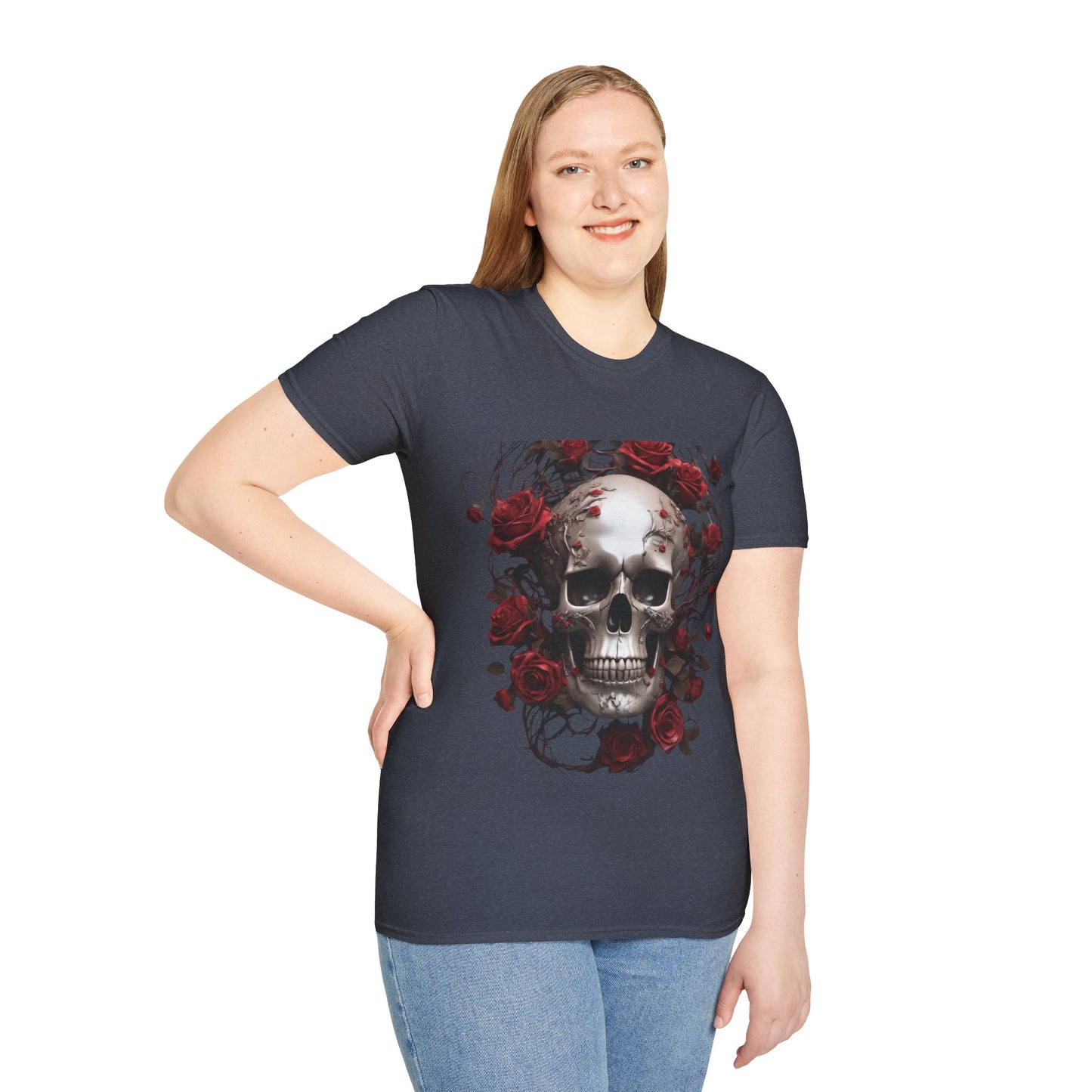 Floral Skull T-Shirt