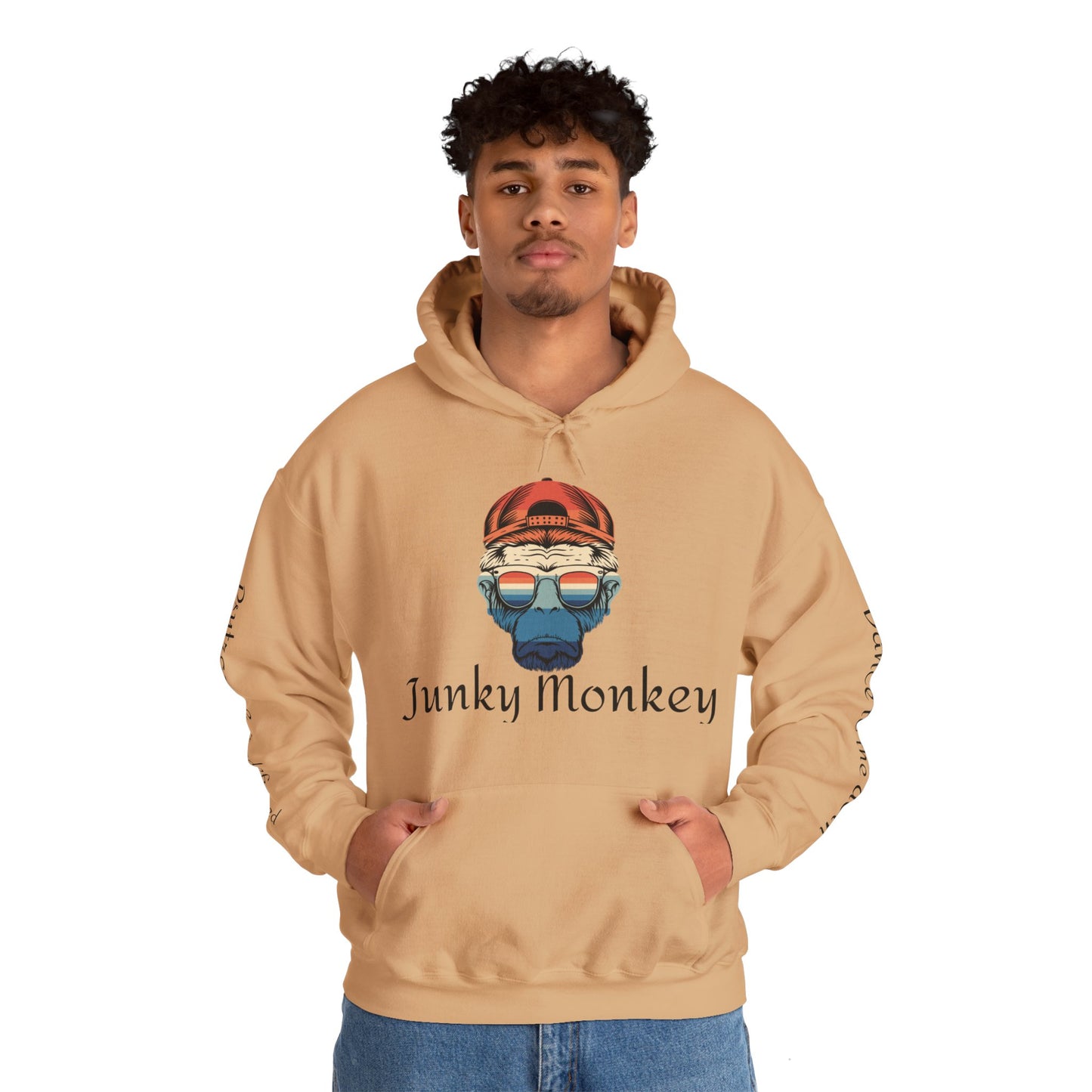 Junky Monkey Unisex Heavy Blend™ Hooded Sweatshirt