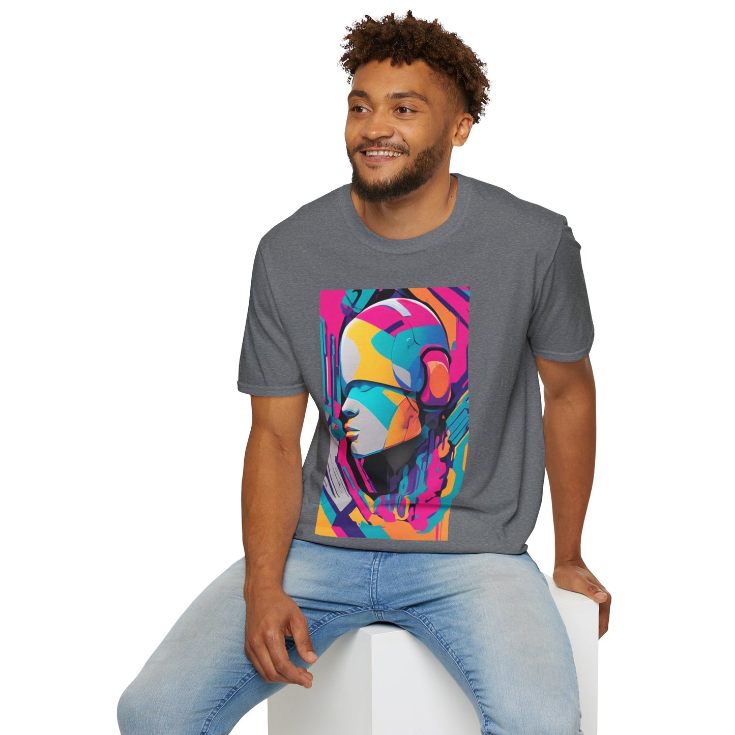 Abstract art printed T-Shirt