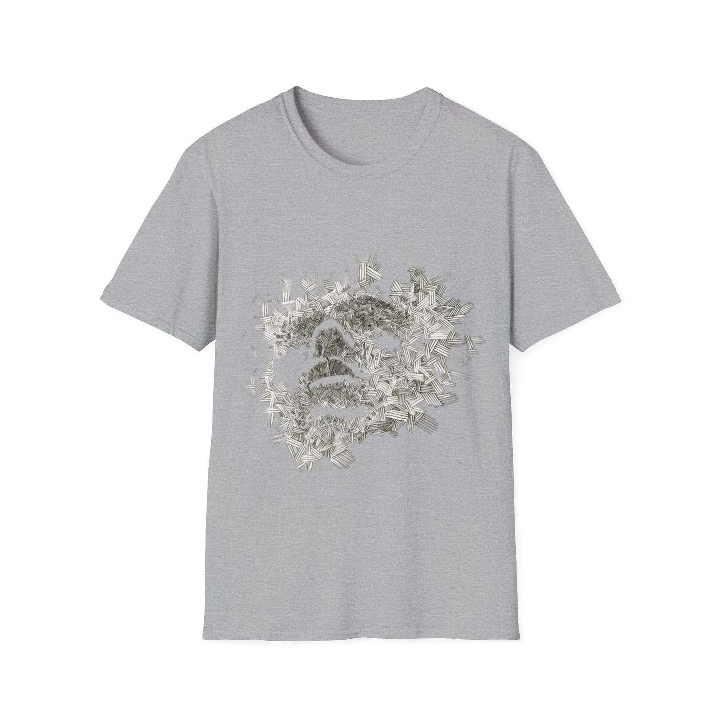 Abstract art Unisex Softstyle T-Shirt
