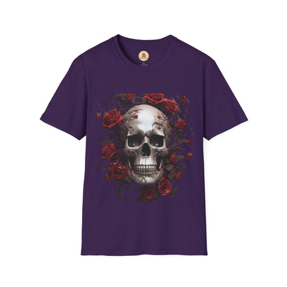 Floral Skull T-Shirt