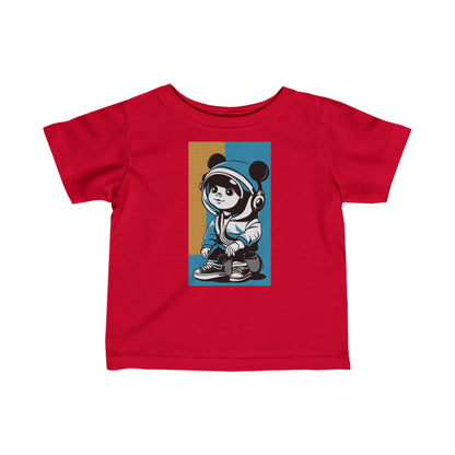 Infant Fine Jersey Tee - Im a dude3