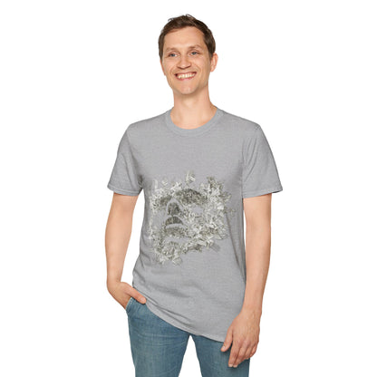 Abstract art Unisex Softstyle T-Shirt