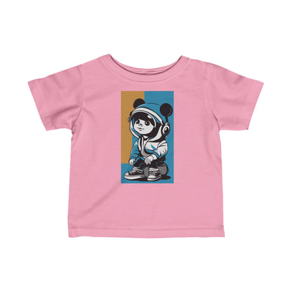 Infant Fine Jersey Tee - Im a dude3