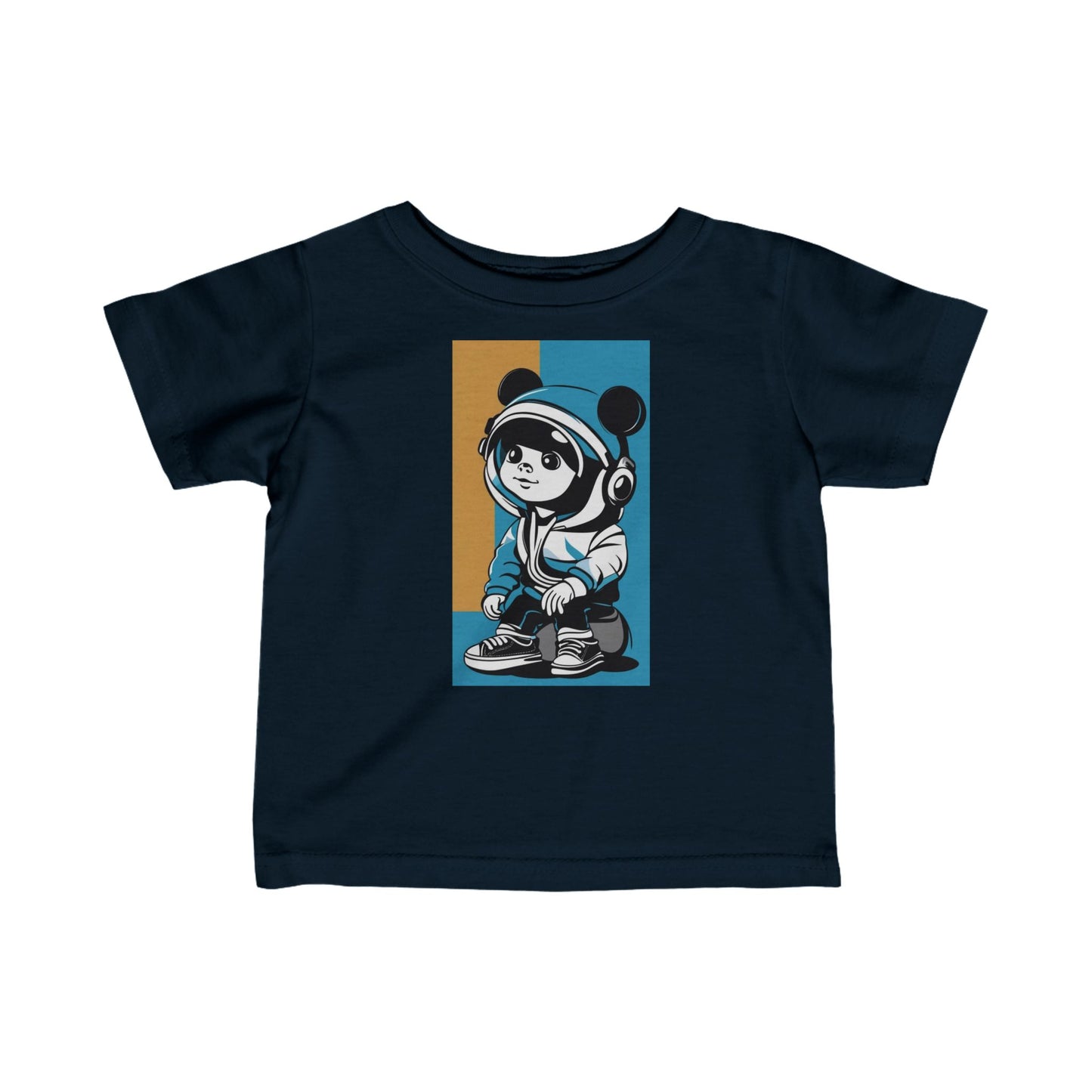 Infant Fine Jersey Tee - Im a dude3