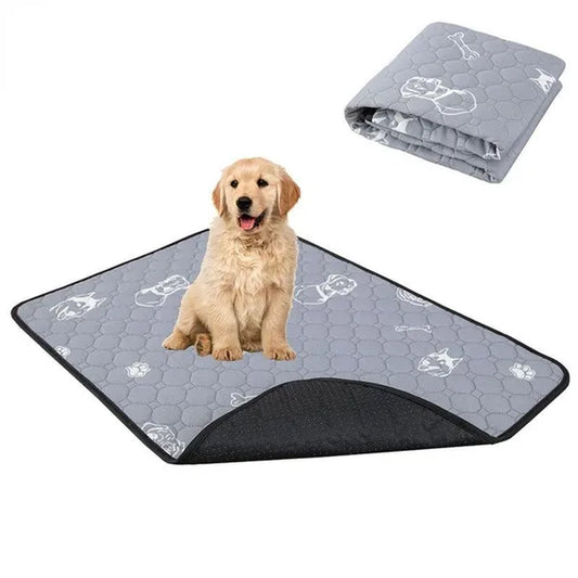 Cat Dog Mat Reusable Dog Pee Pad 4 Layer Super Absorbent Pet Diaper Mat for Cats Small Dogs Puppy Kitten Potty Training Pads