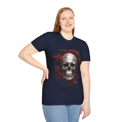 Floral Skull T-Shirt