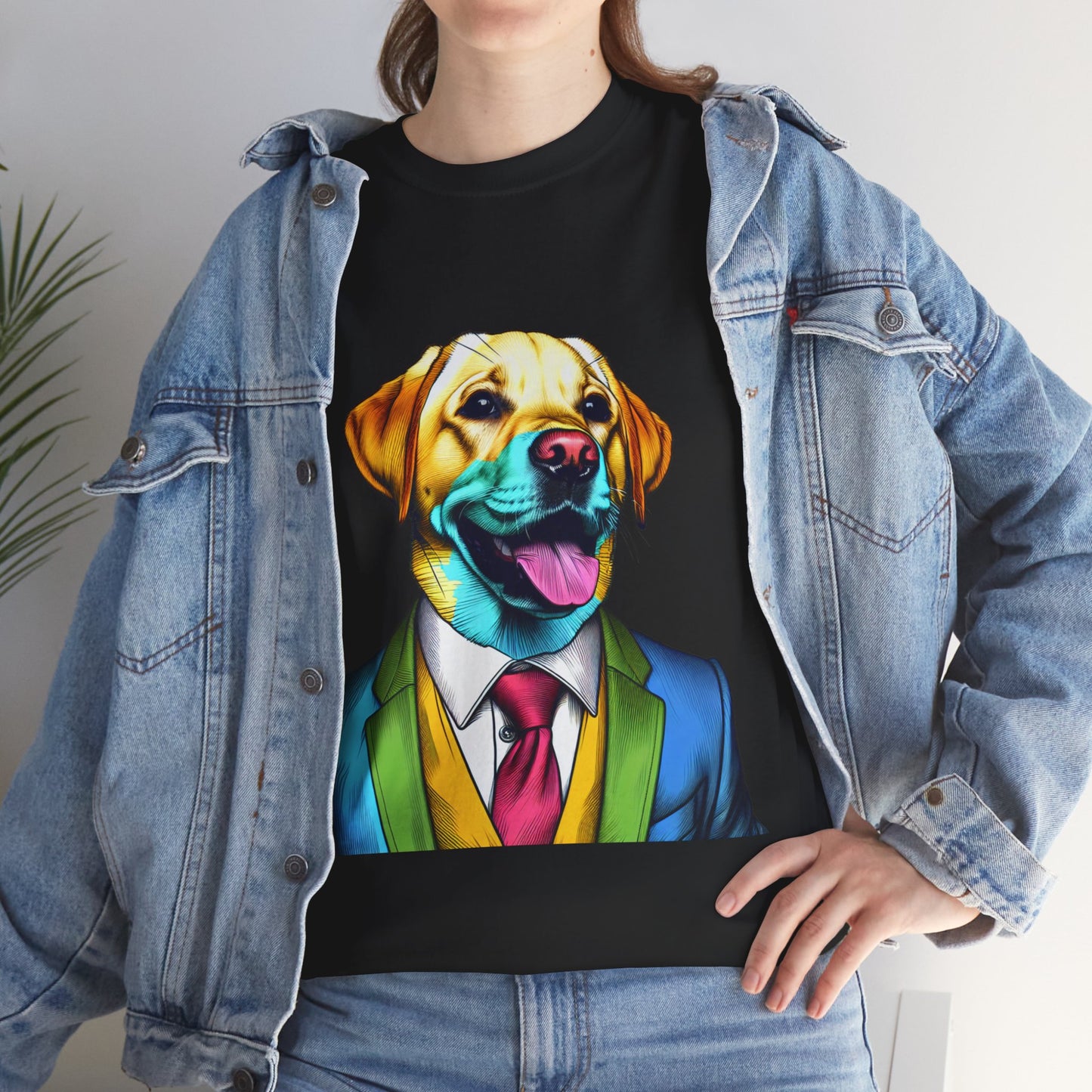 The Happy Dog Heavy Cotton Tee