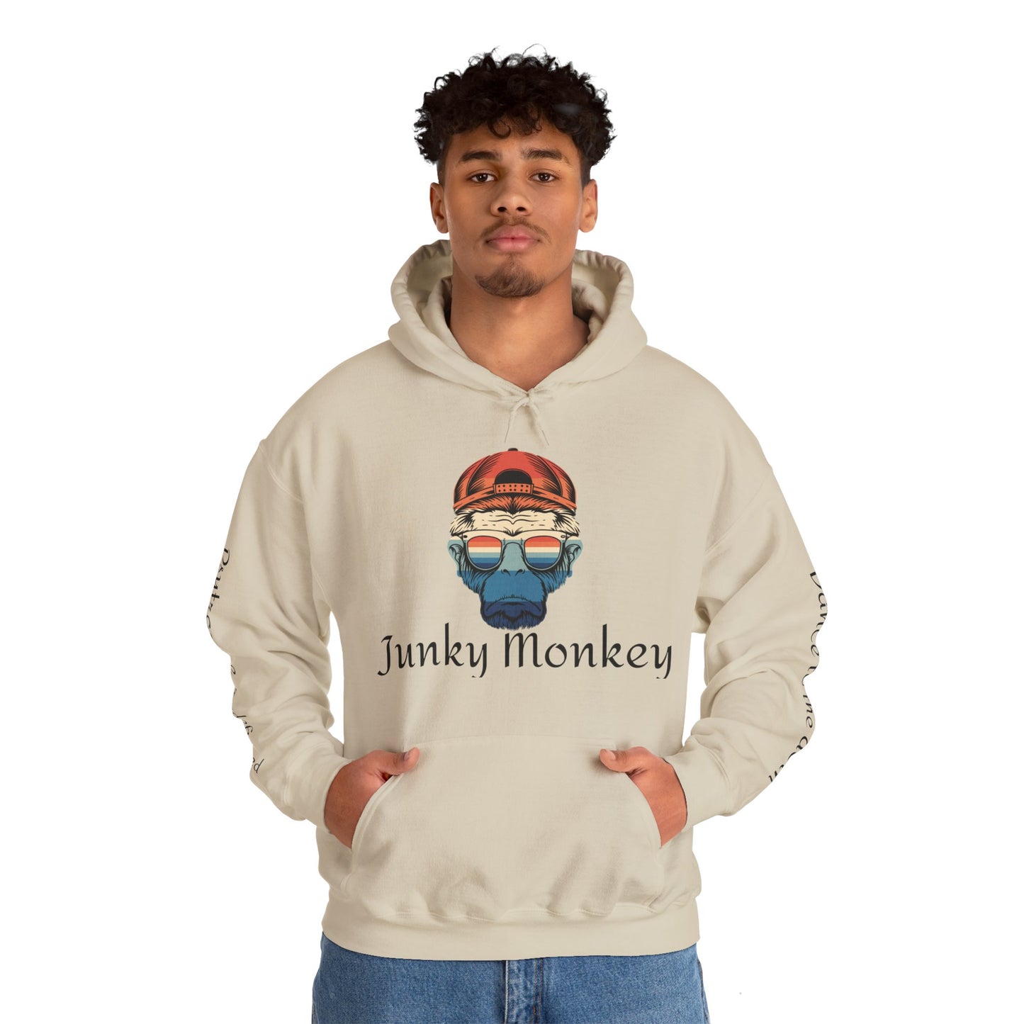 Junky Monkey Unisex Heavy Blend™ Hooded Sweatshirt