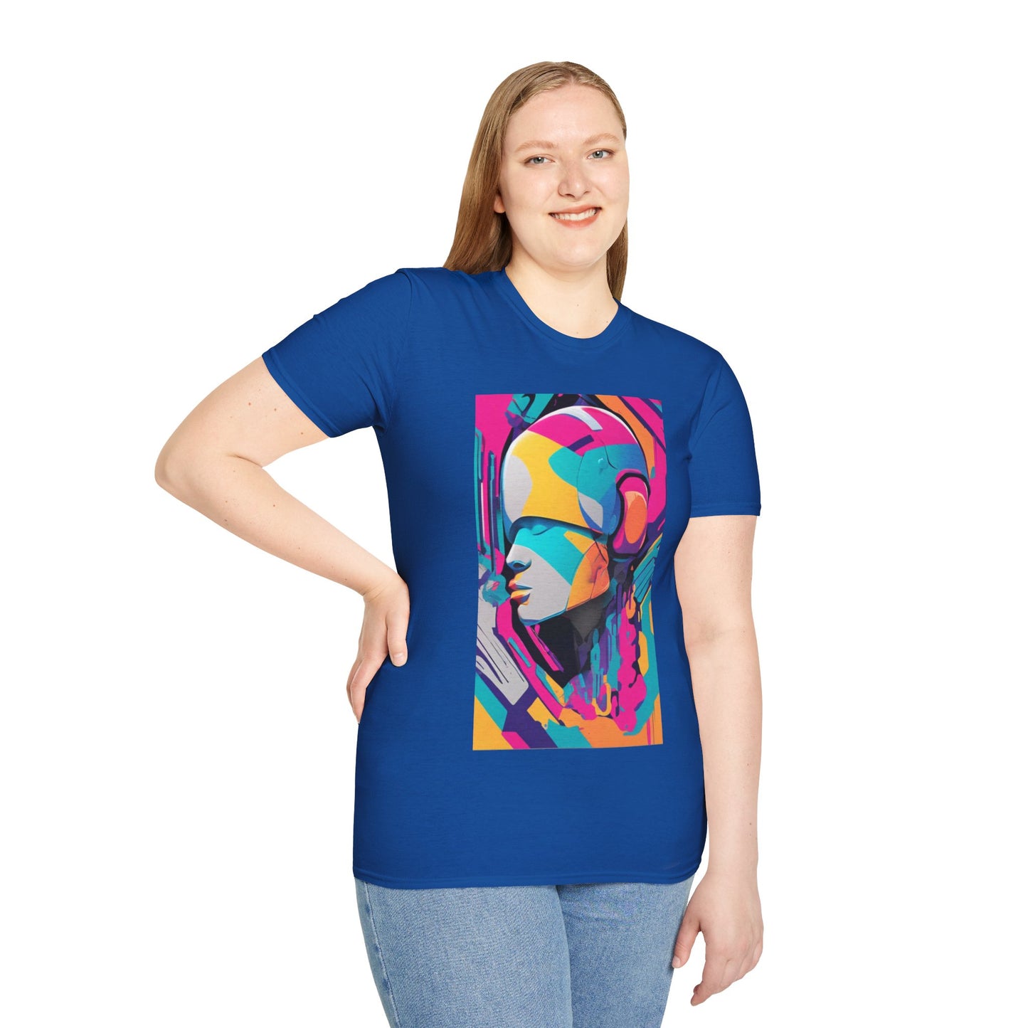 Abstract art printed T-Shirt