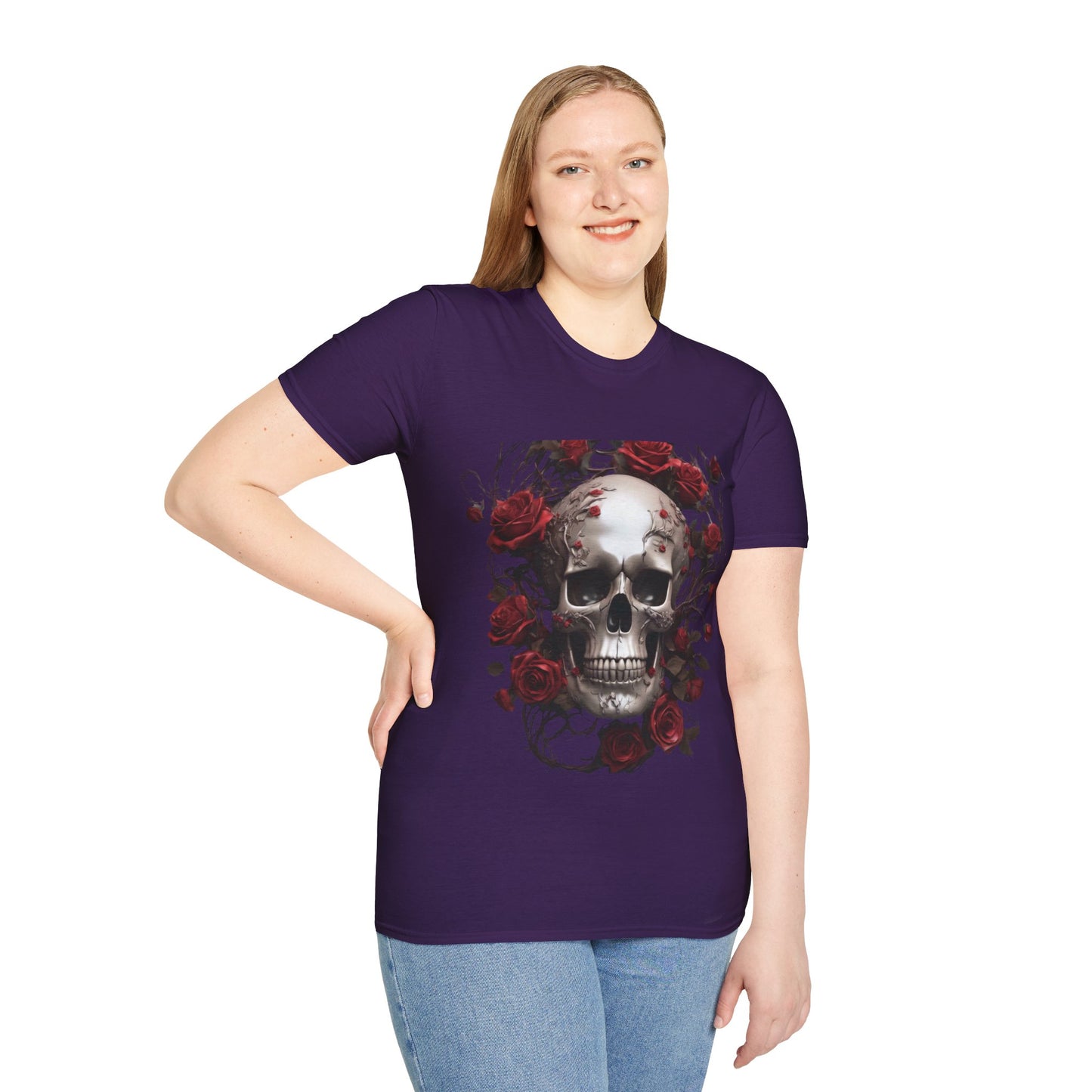 Floral Skull T-Shirt