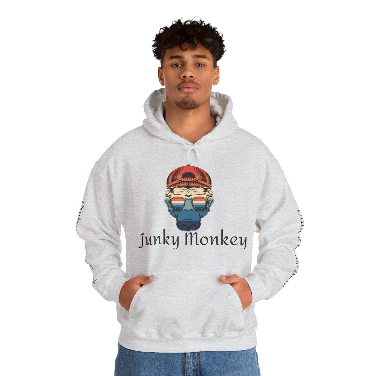 Junky Monkey Unisex Heavy Blend™ Hooded Sweatshirt