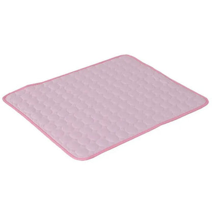 Professional Title: "Breathable Dog Cooling Mat for Summer - Washable Pet Bed Pad with Blanket Sofa for Dogs and Cats"