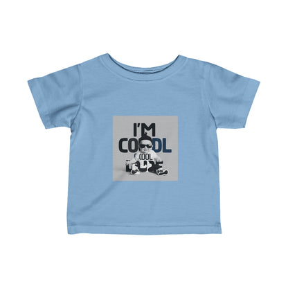 Infant Fine Jersey Tee - Cool dude4