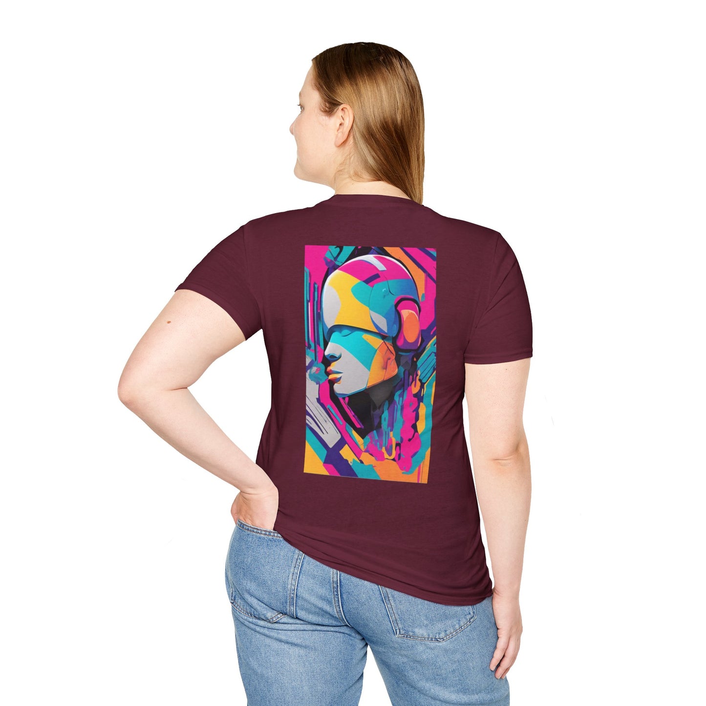 Abstract art printed T-Shirt