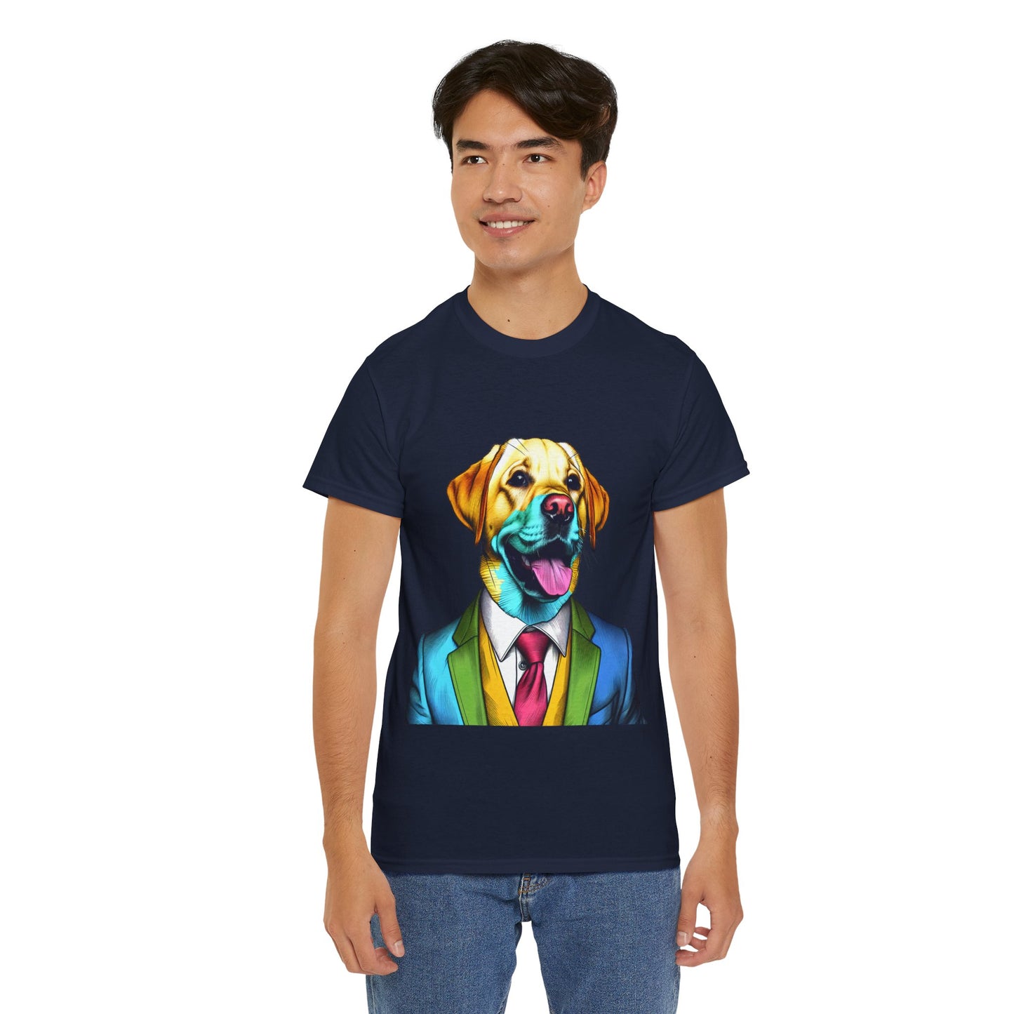The Happy Dog Heavy Cotton Tee