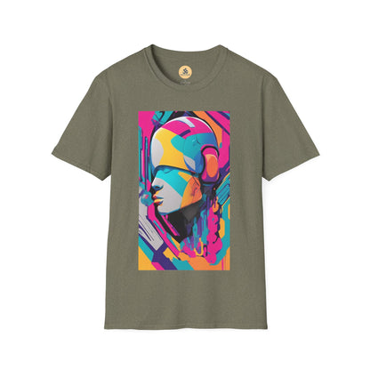 Abstract art printed T-Shirt