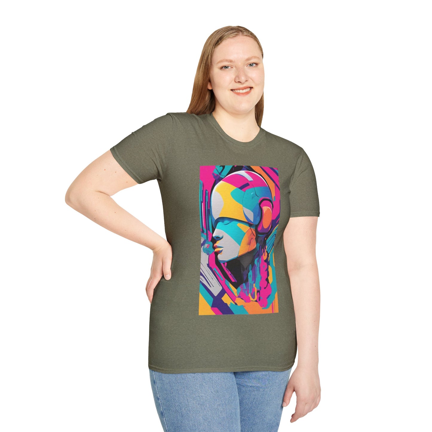 Abstract art printed T-Shirt