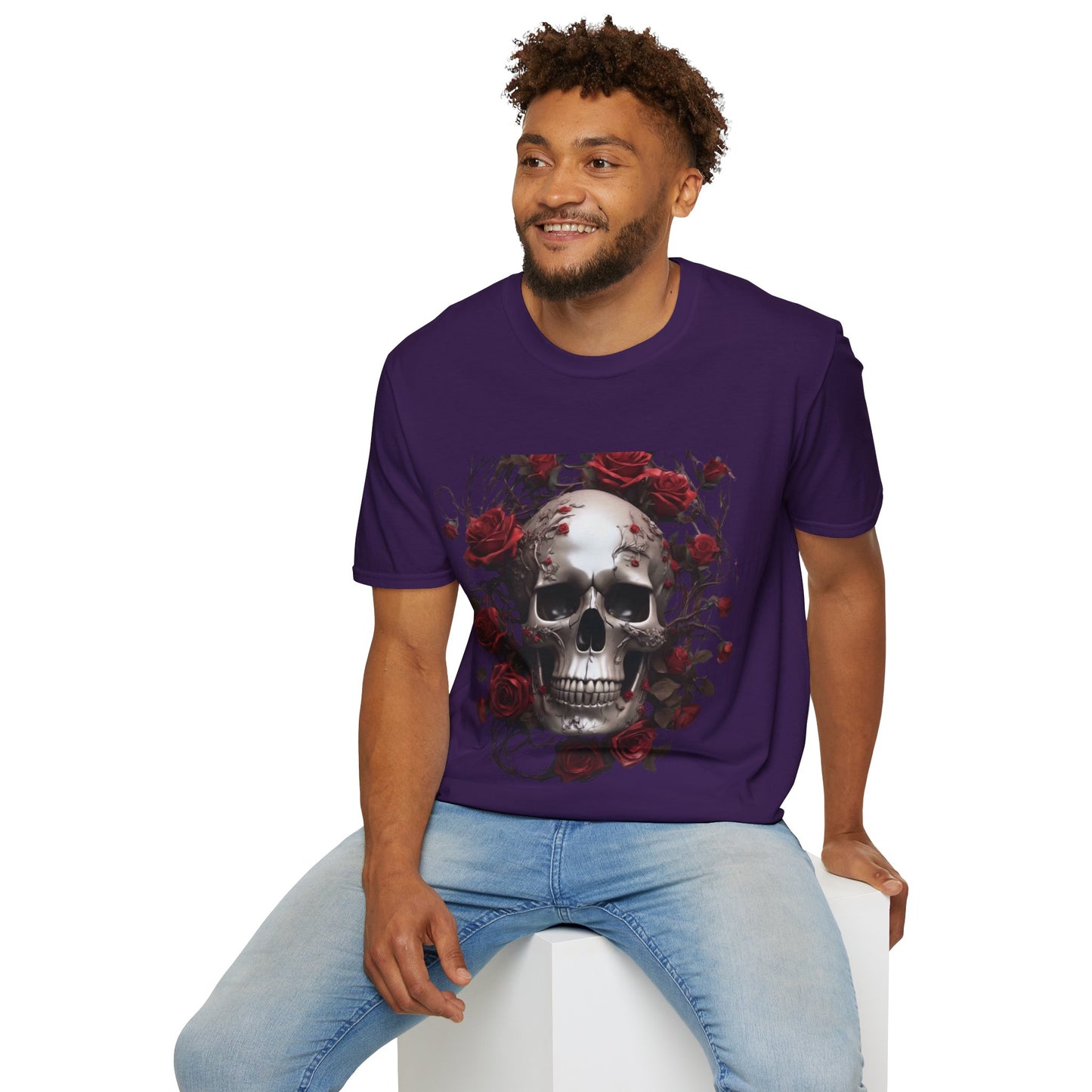 Floral Skull T-Shirt