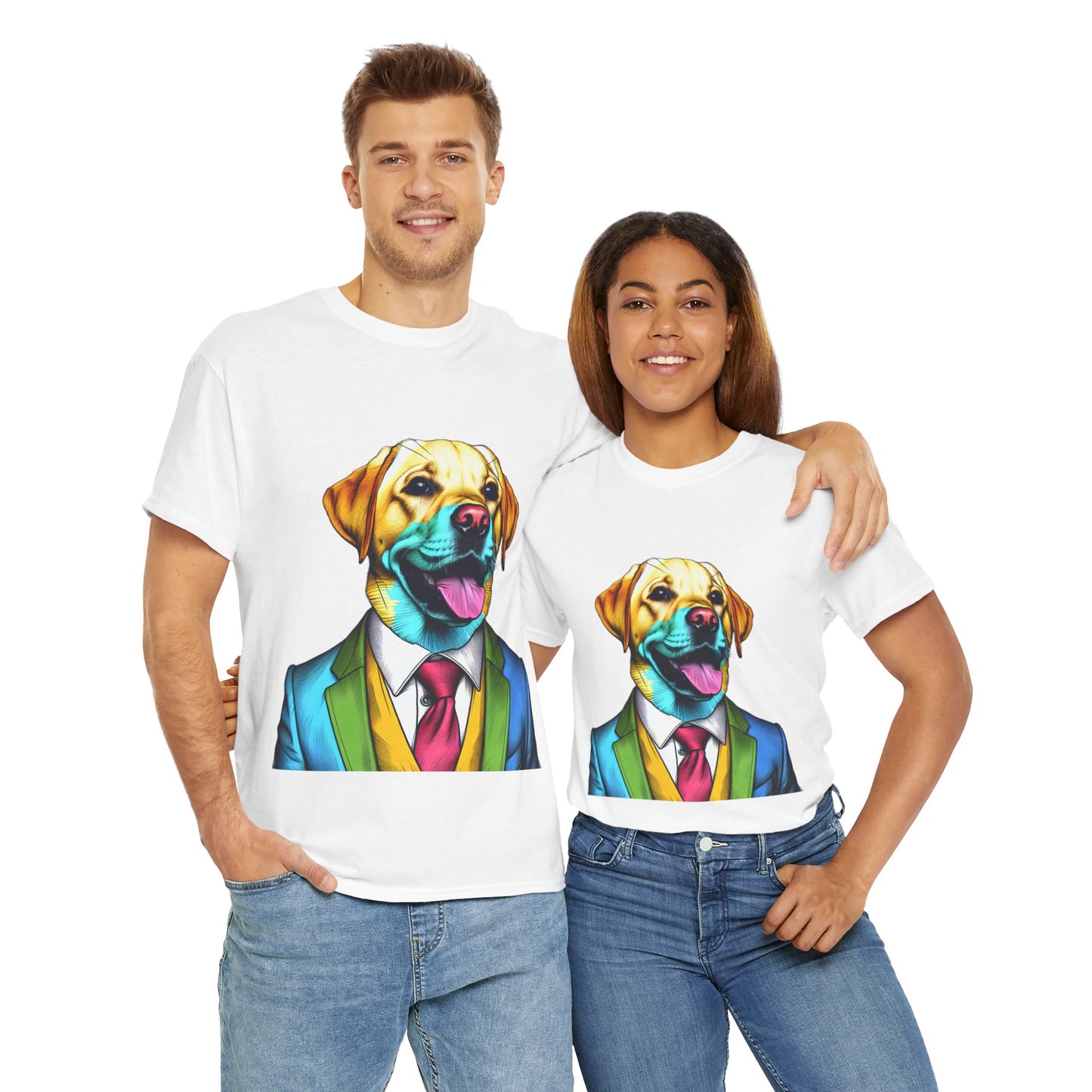 The Happy Dog Heavy Cotton Tee