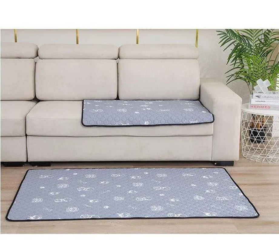 Cat Dog Mat Reusable Dog Pee Pad 4 Layer Super Absorbent Pet Diaper Mat for Cats Small Dogs Puppy Kitten Potty Training Pads