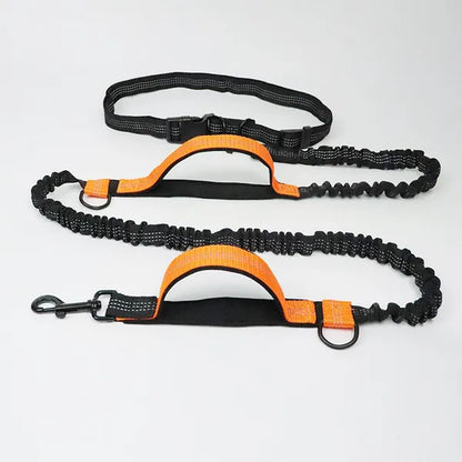 Professional Title: "Elastic Dog Leash for Comfortable Running - Pet Supplies for Dogs"