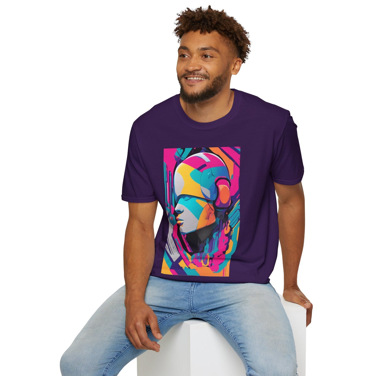 Abstract art printed T-Shirt
