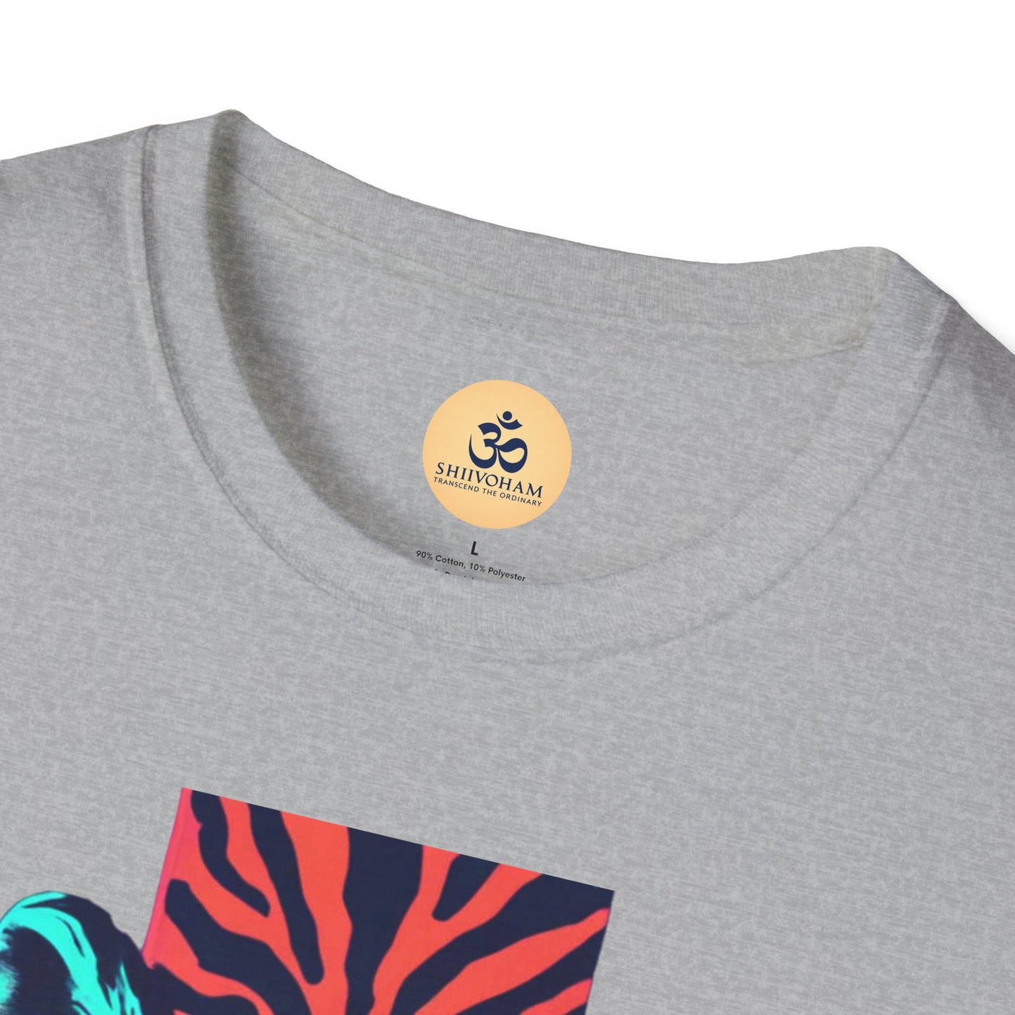 Abstract Animal PrintT-Shirt