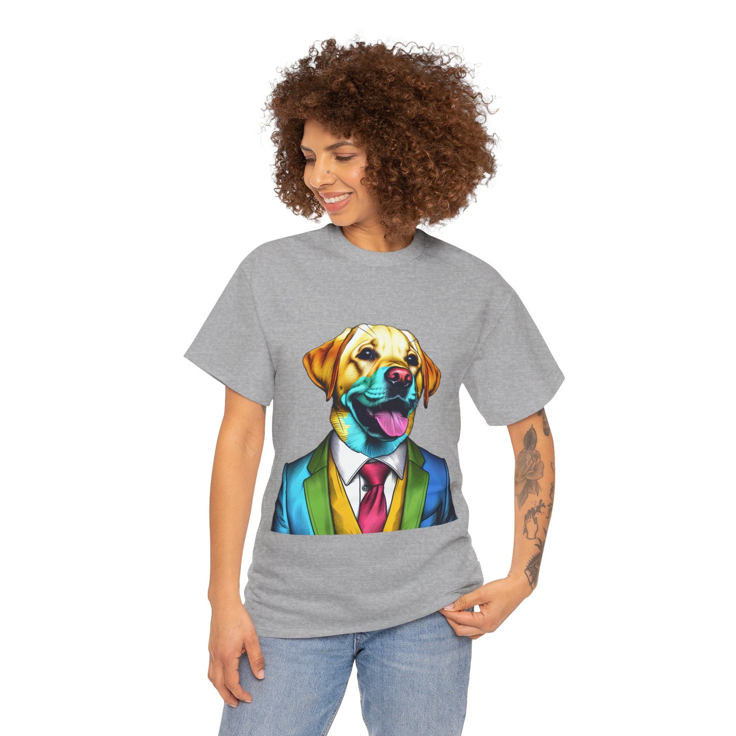 The Happy Dog Heavy Cotton Tee