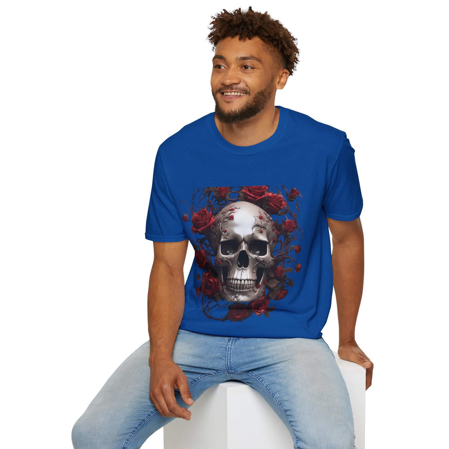 Floral Skull T-Shirt