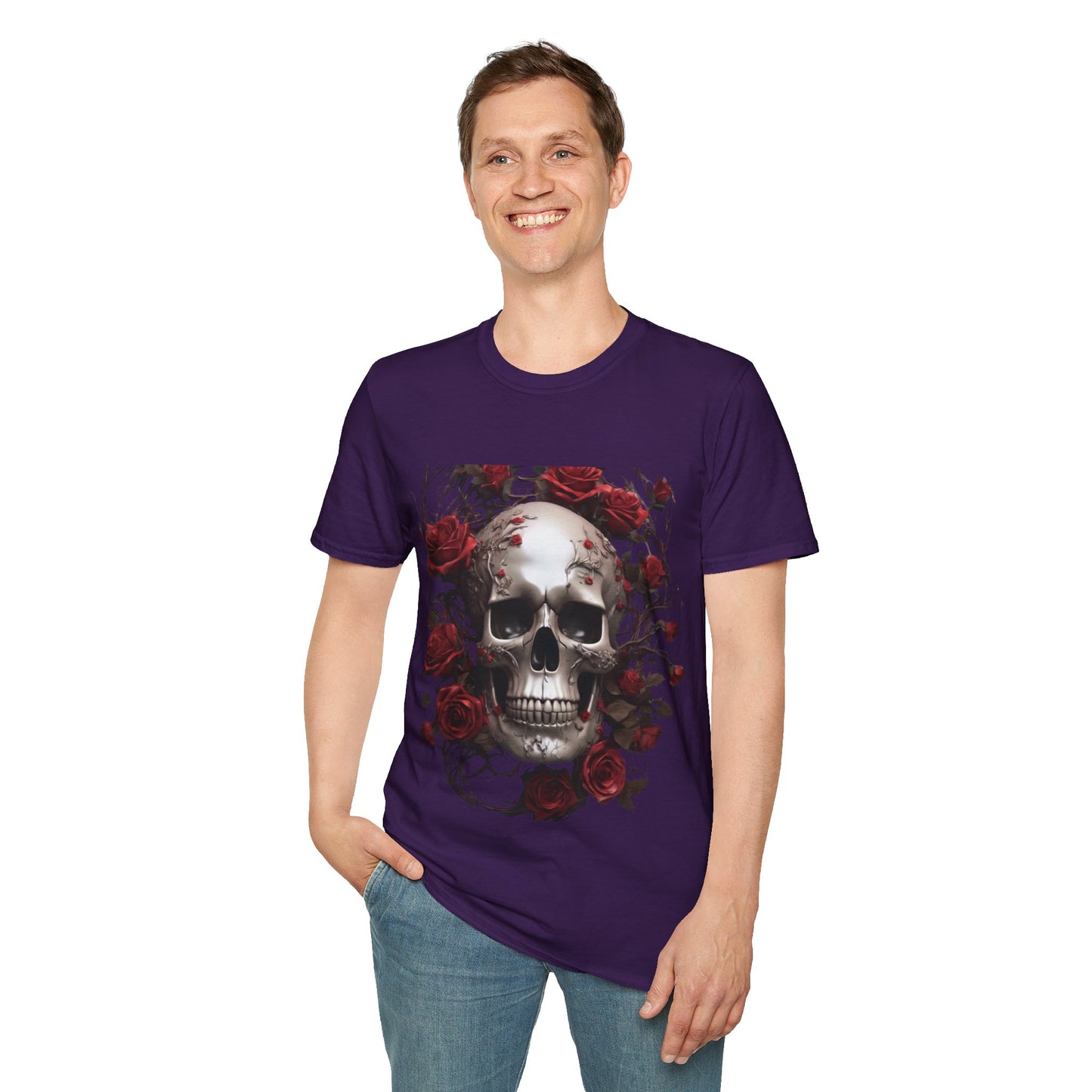 Floral Skull T-Shirt
