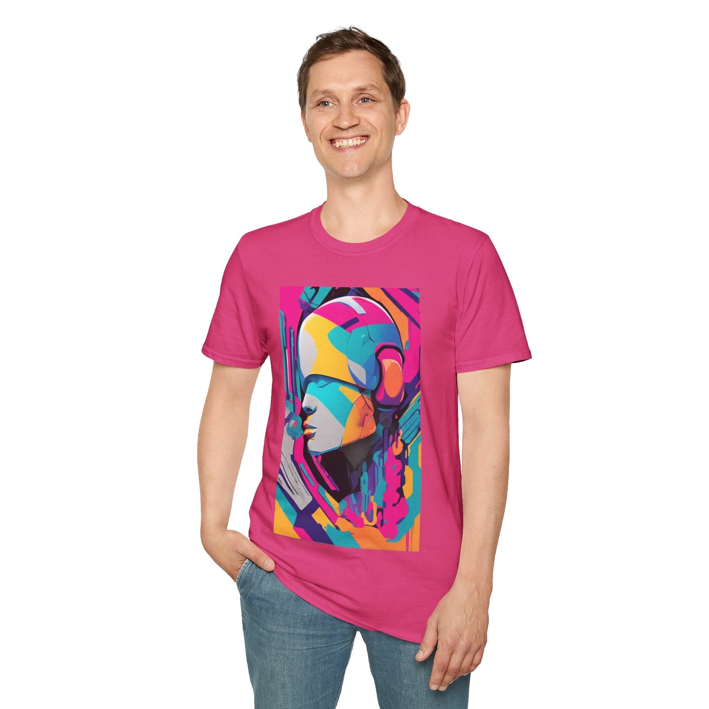 Abstract art printed T-Shirt