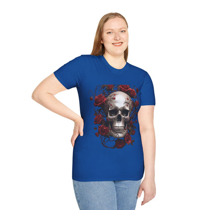 Floral Skull T-Shirt