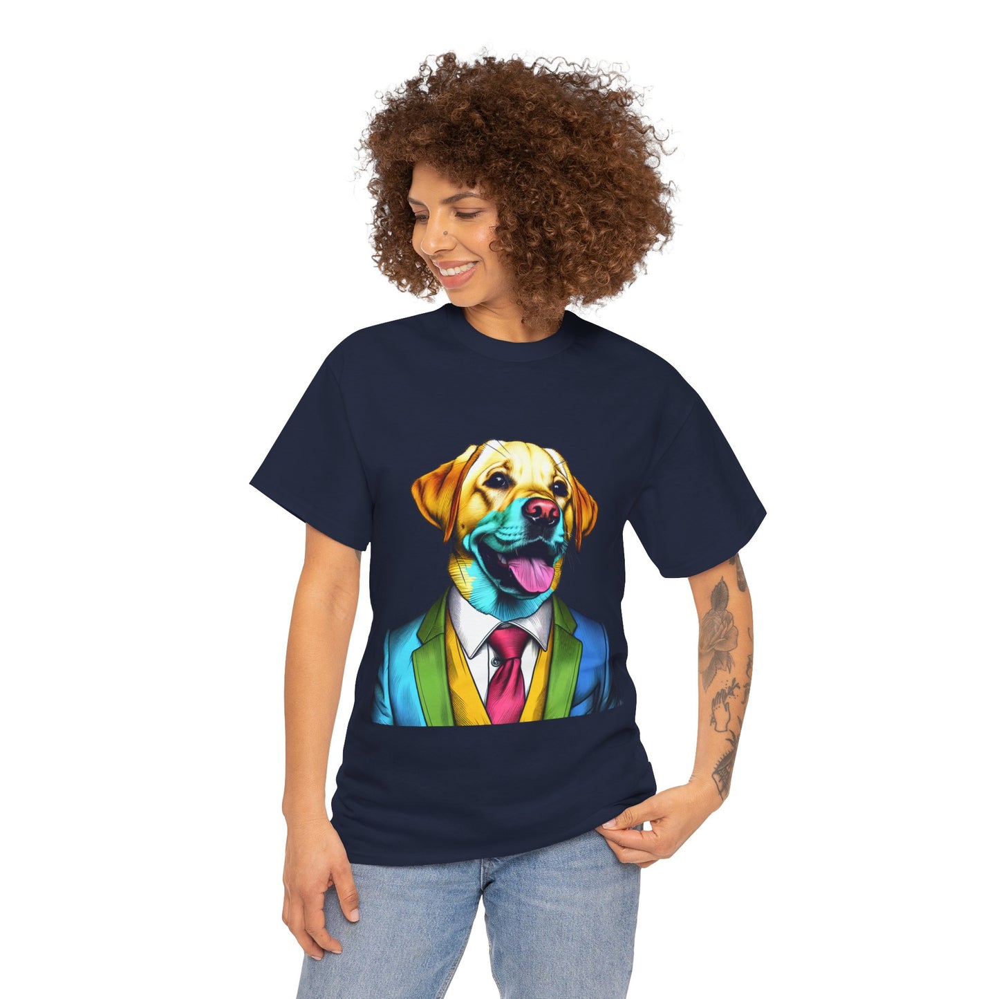 The Happy Dog Heavy Cotton Tee