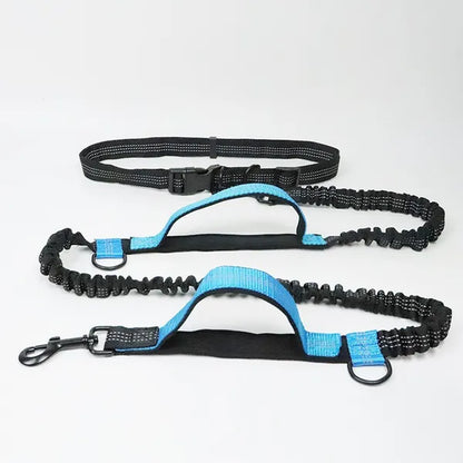 Professional Title: "Elastic Dog Leash for Comfortable Running - Pet Supplies for Dogs"
