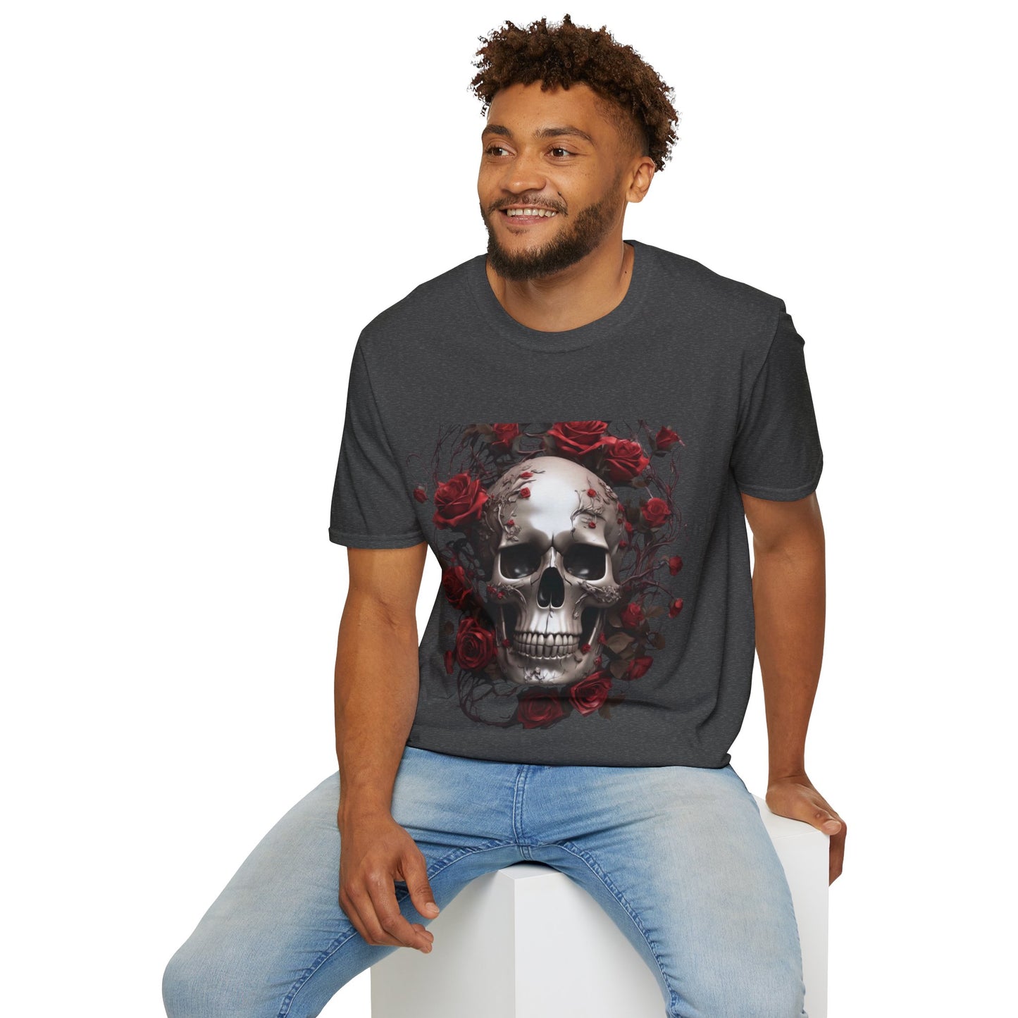 Floral Skull T-Shirt