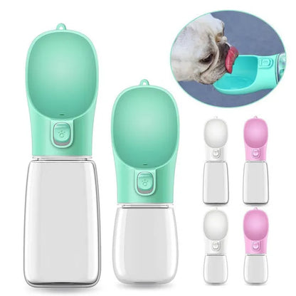 Portable Pet Water Bottle for Small Large Dogs Pet Drinking Bottle Travel Pet Drinker Leakproof Dog Bowl Food Containers Dispenser Feeder Dog Accessories