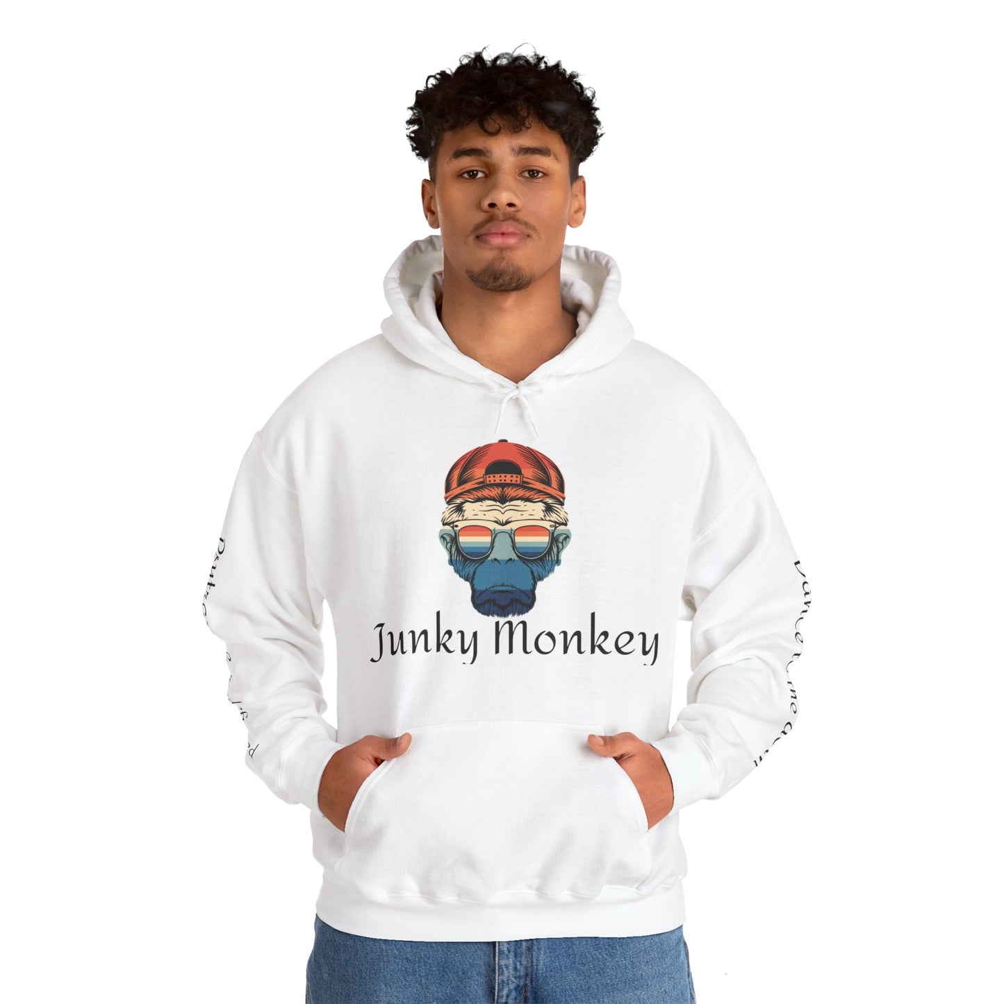 Junky Monkey Unisex Heavy Blend™ Hooded Sweatshirt