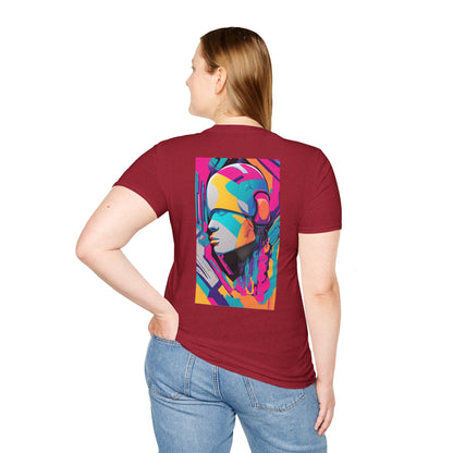 Abstract art printed T-Shirt