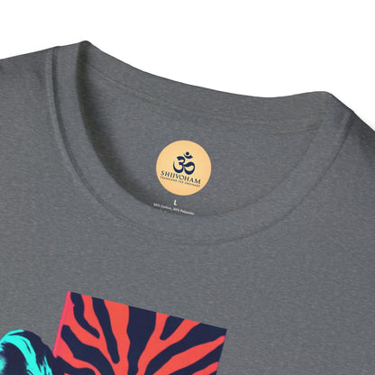 Abstract Animal PrintT-Shirt