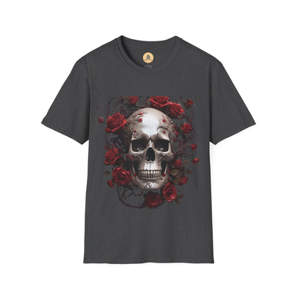Floral Skull T-Shirt