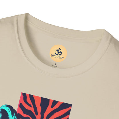 Abstract Animal PrintT-Shirt