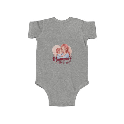 Infant Fine Jersey Bodysuit - Mumma's the best