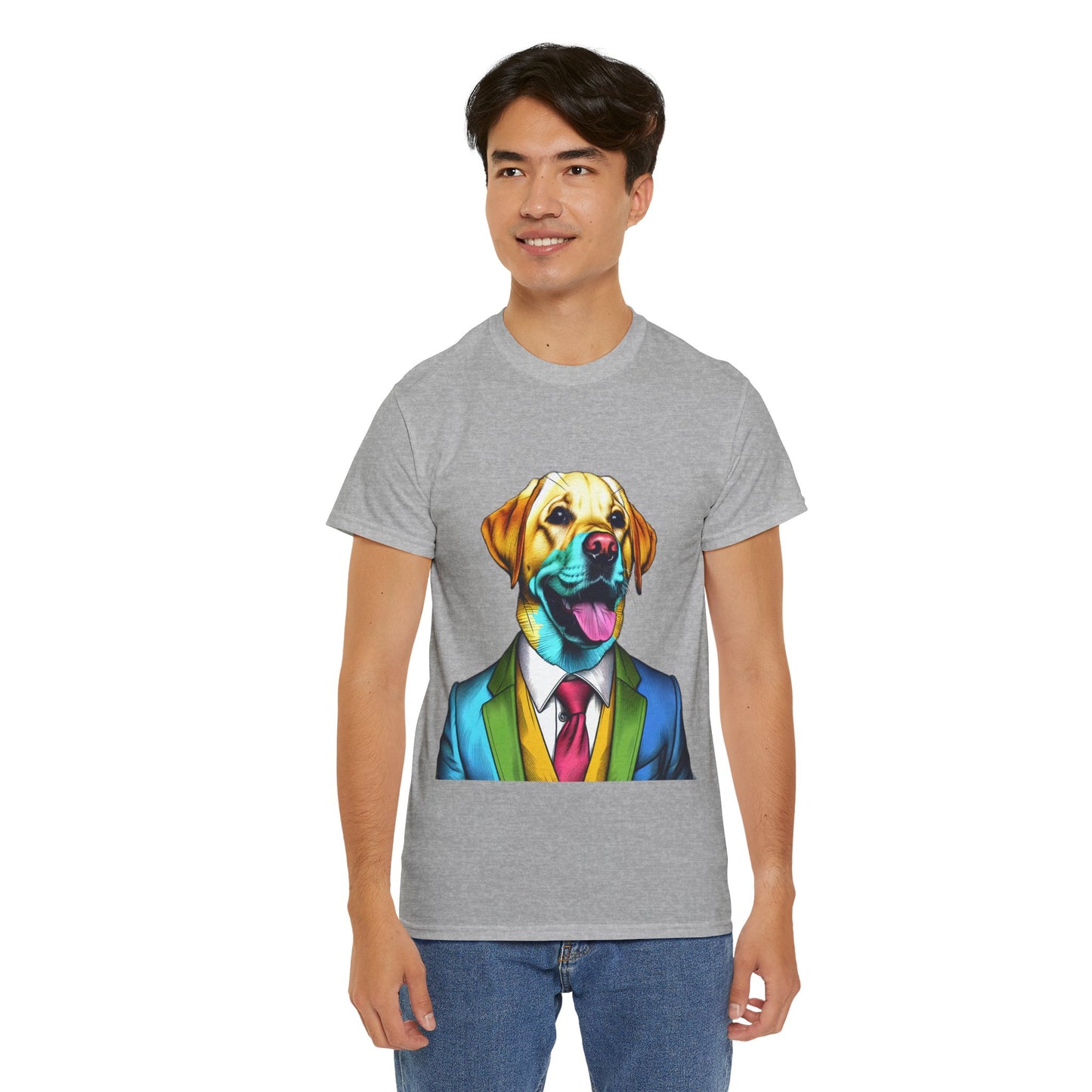The Happy Dog Heavy Cotton Tee