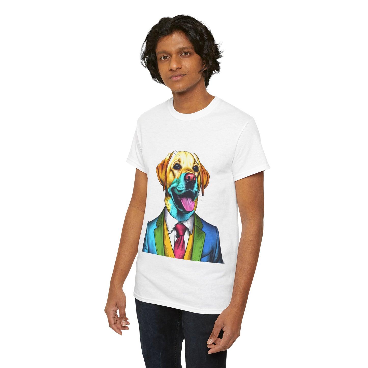 The Happy Dog Heavy Cotton Tee