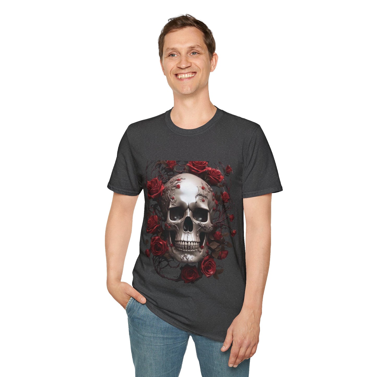 Floral Skull T-Shirt