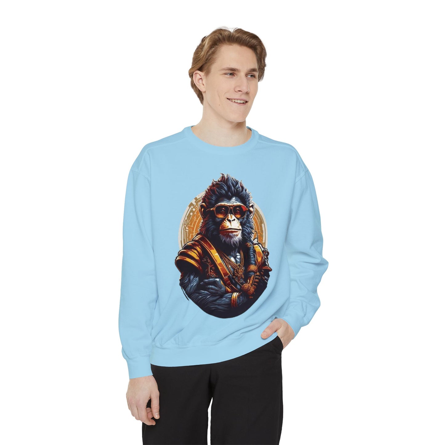 Unisex Garment-Dyed Sweatshirt