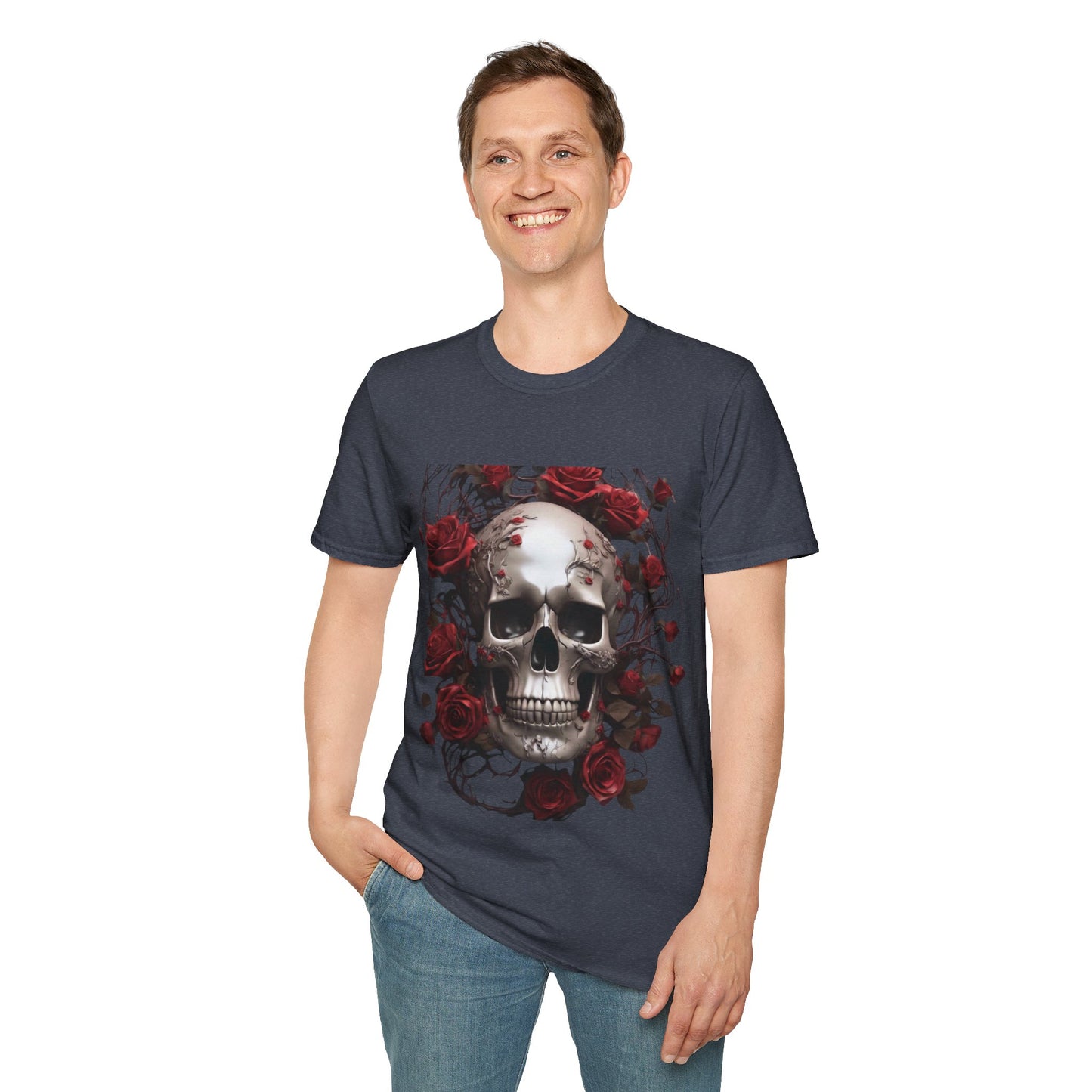 Floral Skull T-Shirt