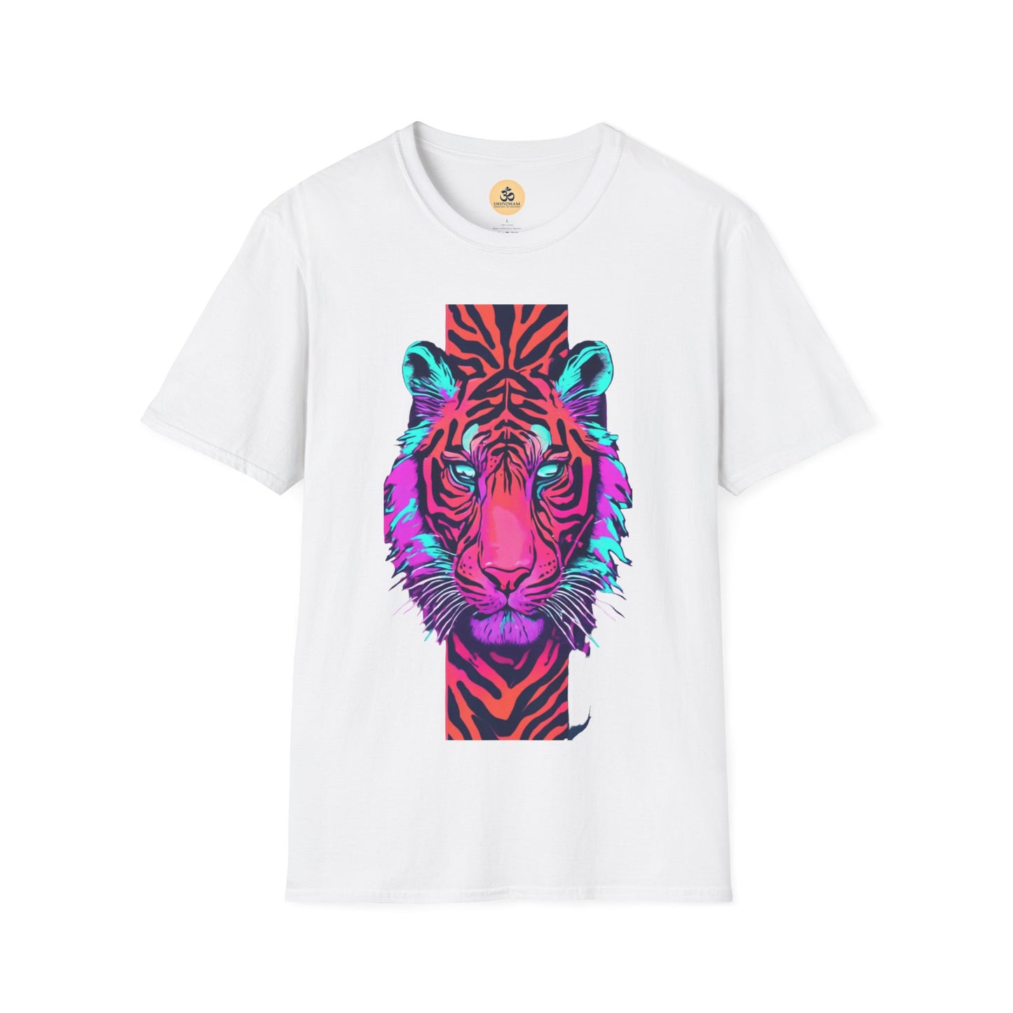 Abstract Animal PrintT-Shirt
