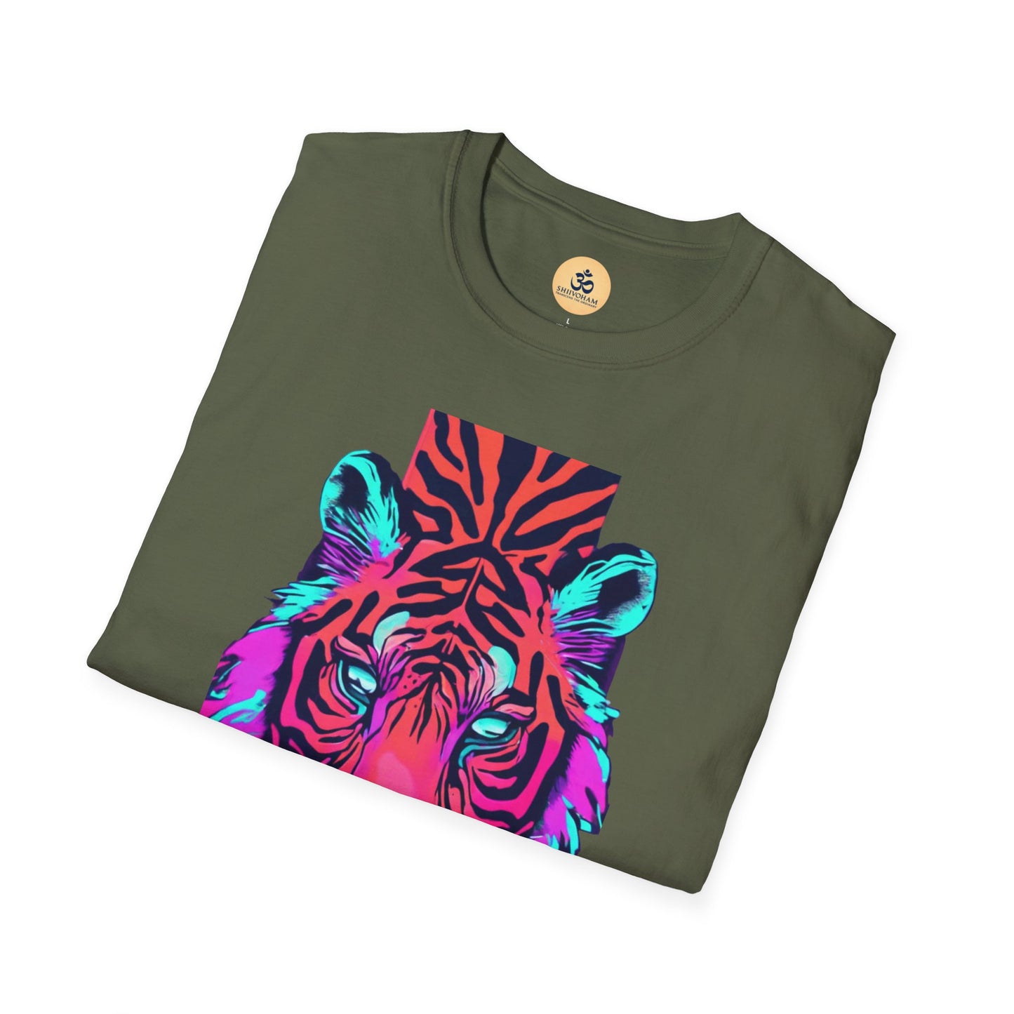 Abstract Animal PrintT-Shirt